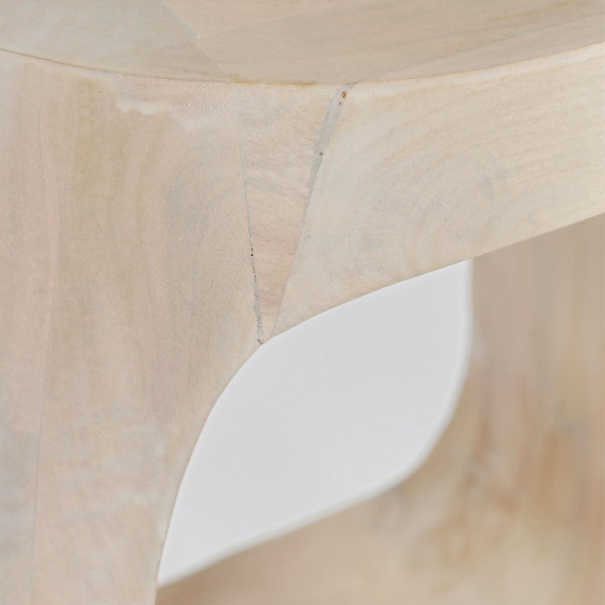 BIZZOTTO Tavolino da Caffè Soggiorno Salotto Lopez 33x45cm Legno Di Mango Naturale