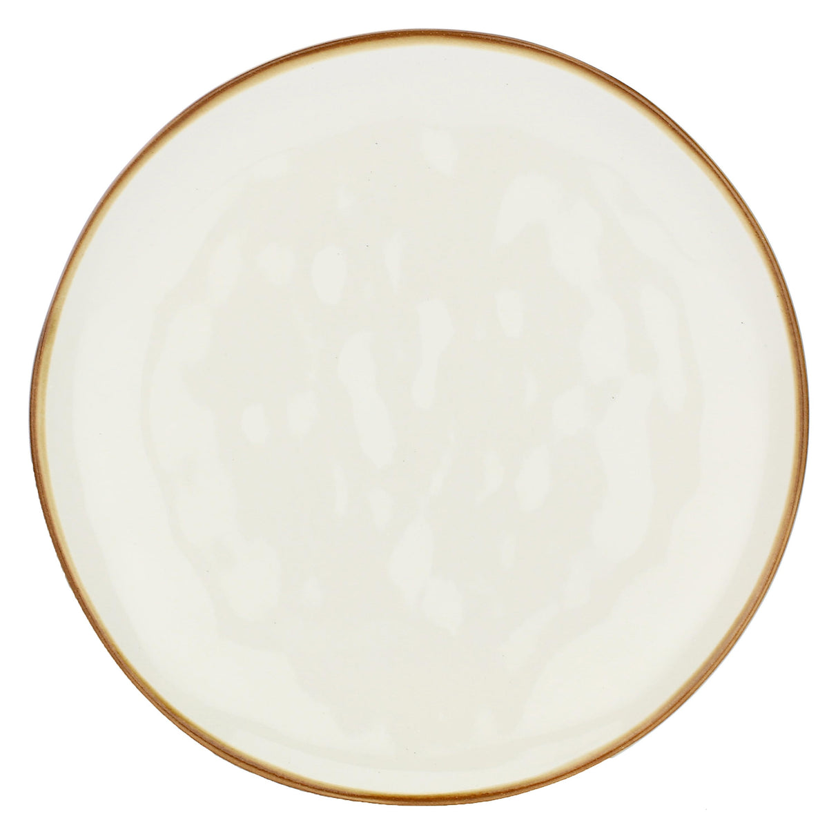 ROSE & TULIPANI Concerto Piatto Frutta Avorio 20cm Set 4 Pezzi Stoneware