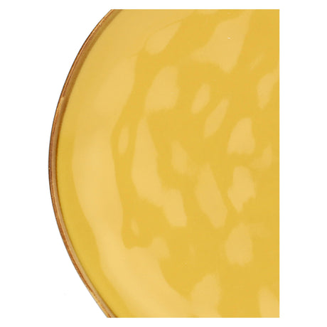 ROSE & TULIPANI Concerto Piatto Frutta Ocra 20cm Set 4 Pezzi Stoneware