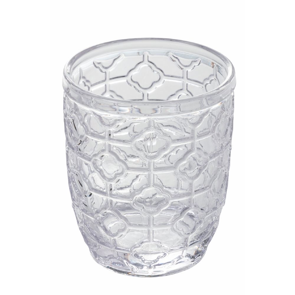 VILLA D'ESTE HOME TIVOLI Geometrie Set 6 Pezzi Bicchieri Acqua 350ml Vetro Trasparente