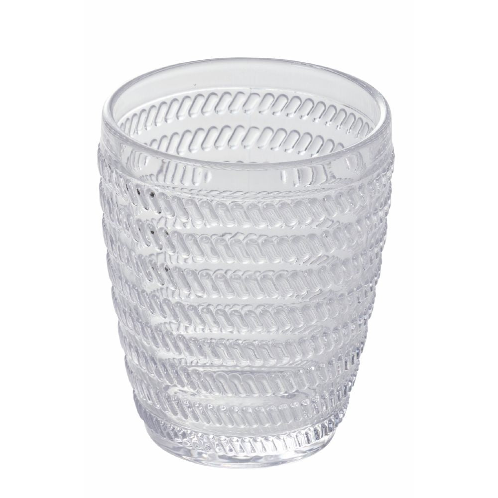 VILLA D'ESTE HOME TIVOLI Geometrie Set 6 Pezzi Bicchieri Acqua 350ml Vetro Trasparente