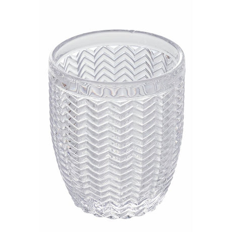 VILLA D'ESTE HOME TIVOLI Geometrie Set 6 Pezzi Bicchieri Acqua 350ml Vetro Trasparente