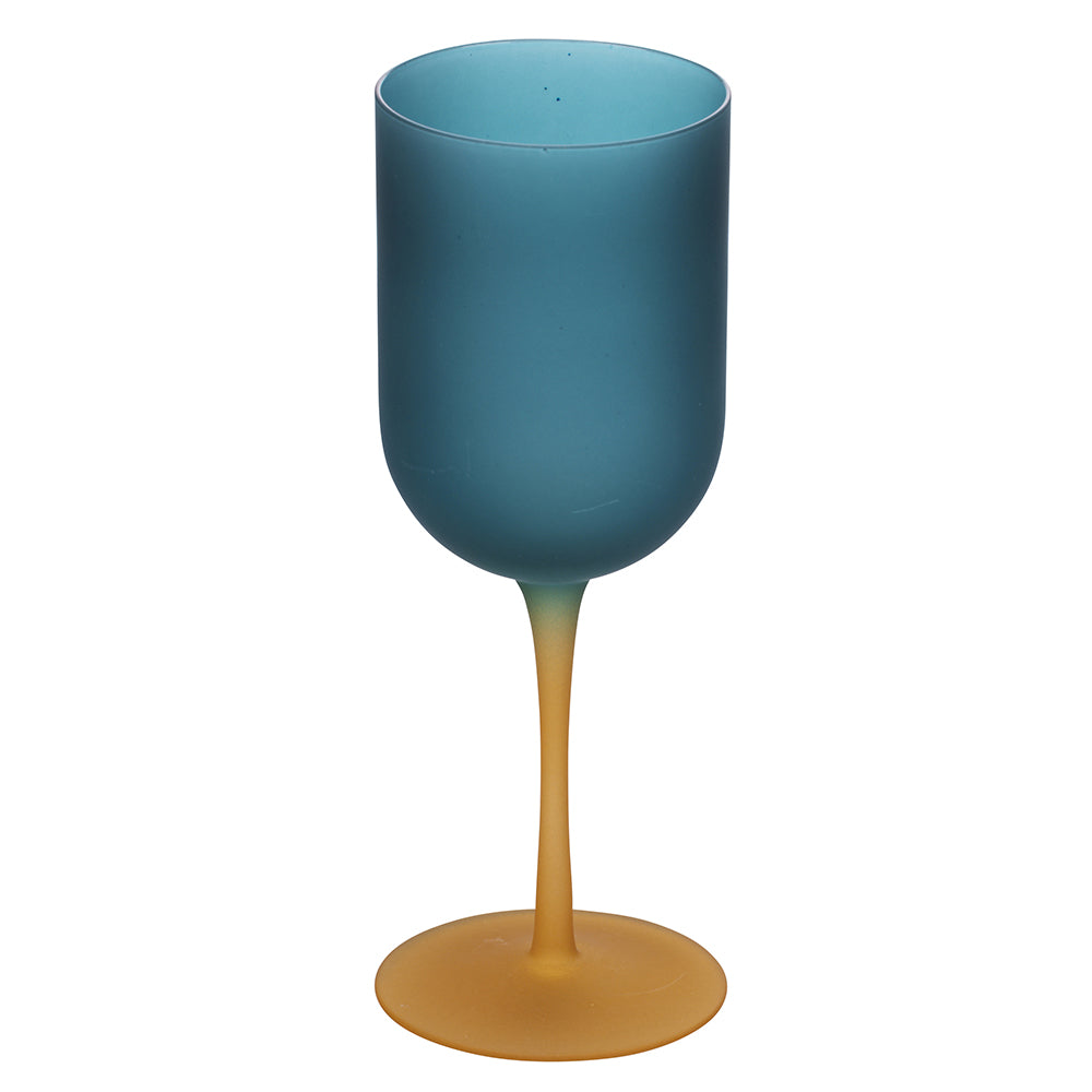 VILLA D'ESTE HOME TIVOLI Color Shock Set 6 Pezzi Calici Bicchieri 450ml Vetro Trasparente