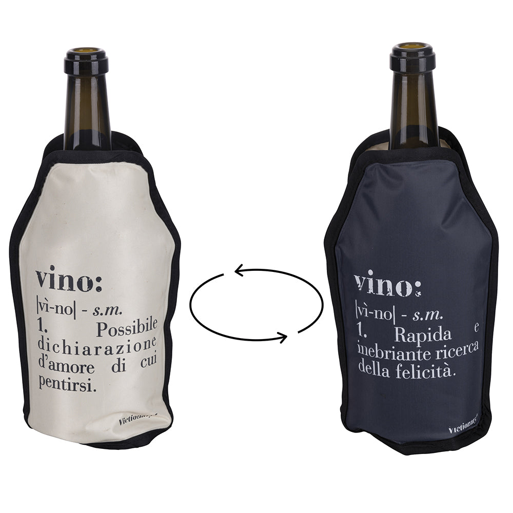 VILLA D'ESTE HOME TIVOLI Victionary Double Sided Thermal Wine Glacette 22x16cm