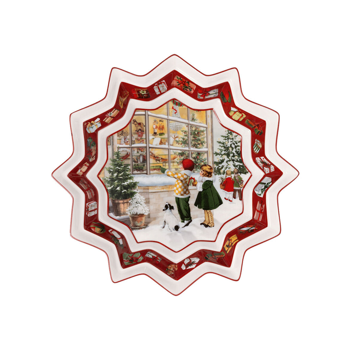 VILLEROY & BOCH Toy's Fantasy Coppa Ciotola Negozio di Giocattoli 25cm Porcellana Tavola Natalizia