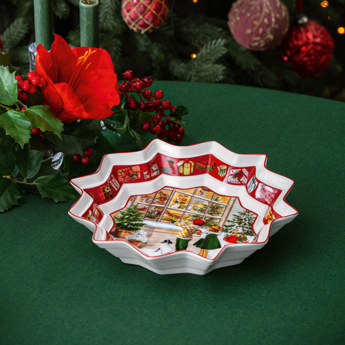 VILLEROY & BOCH Toy's Fantasy Coppa Ciotola Negozio di Giocattoli 25cm Porcellana Tavola Natalizia