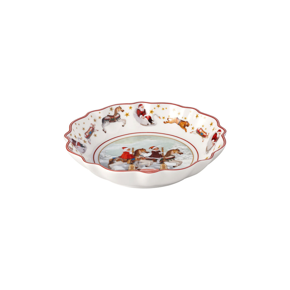VILLEROY & BOCH Annual Christmas Edition 2024 Ciotola Coppa 16,5cm Porcellana Tavola di Natale