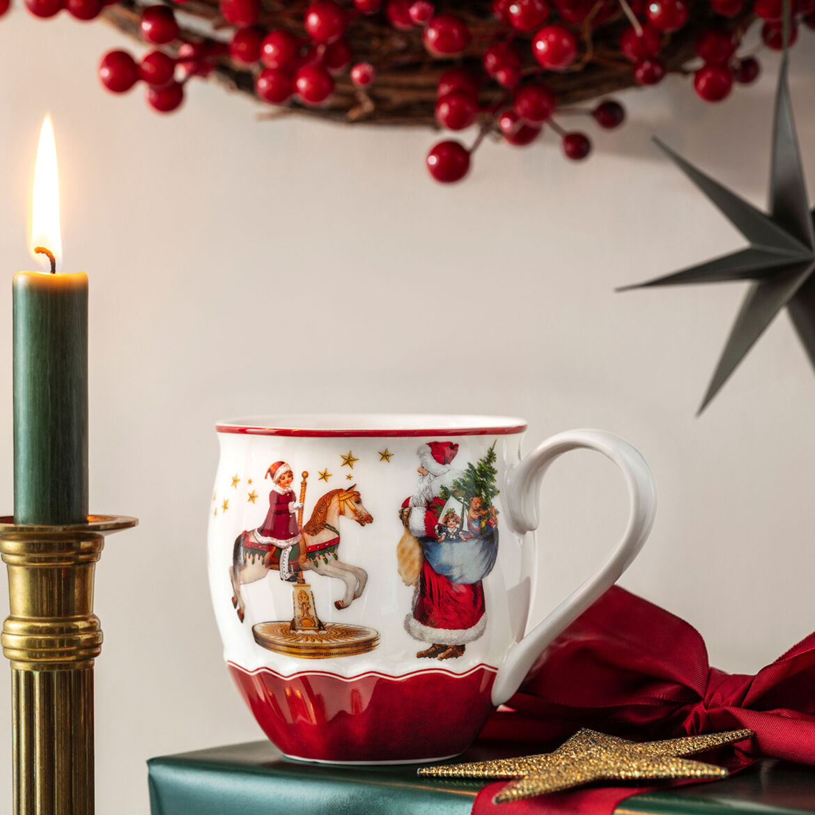VILLEROY & BOCH Annual Christmas Edition 2024 Tazza MUG 380ml Edizione Annuale Porcellana Tavola di Natale