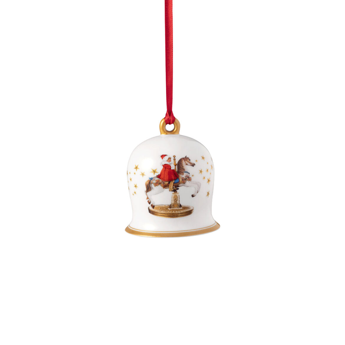 VILLEROY & BOCH Annual Christmas Edition 2024 Campana Campanella 6cm Edizione Annuale Porcellana