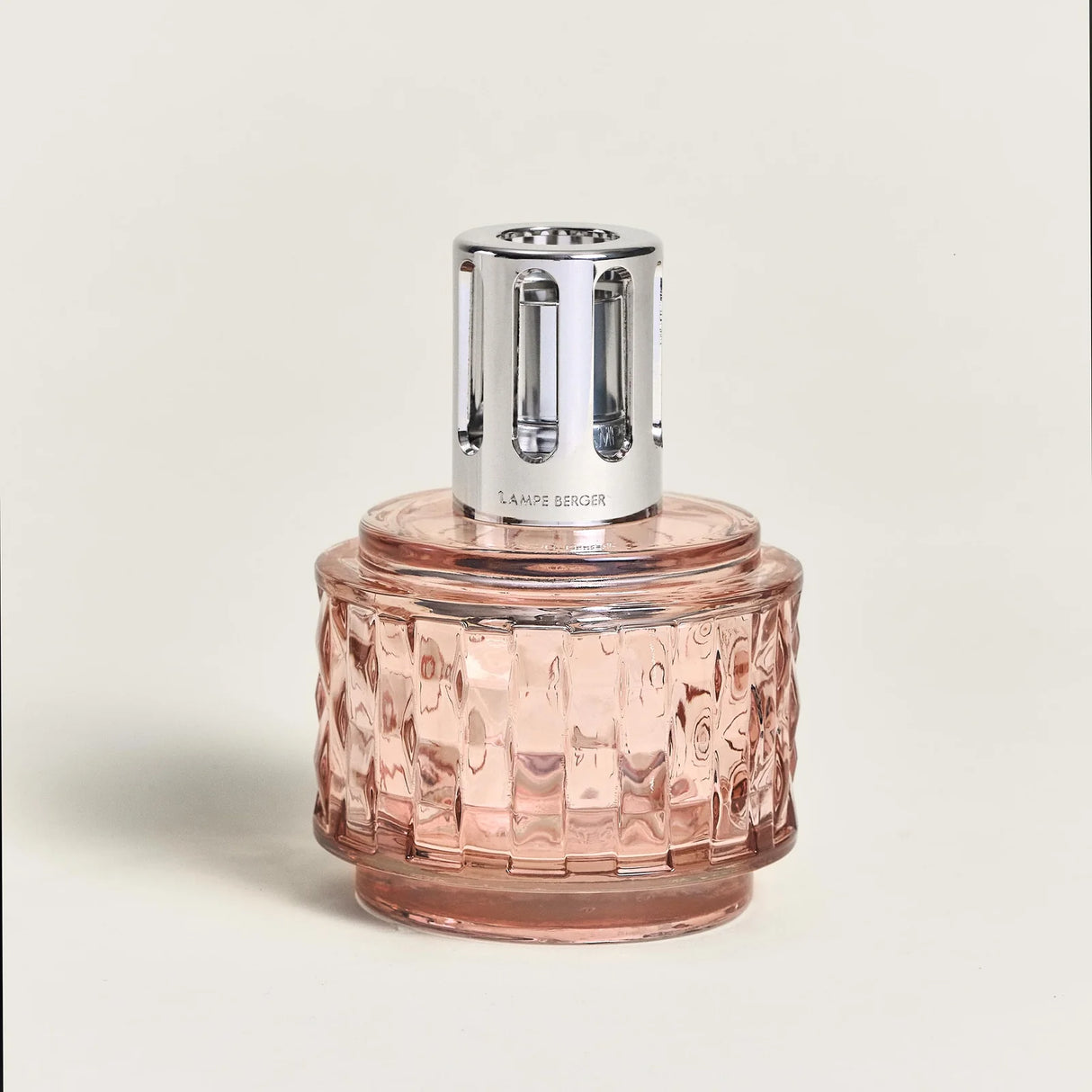 LAMPE BERGER Lampada Catalitica Cofanetto Variation Nude Rosa con Flacone 250ml Velours d'Orient