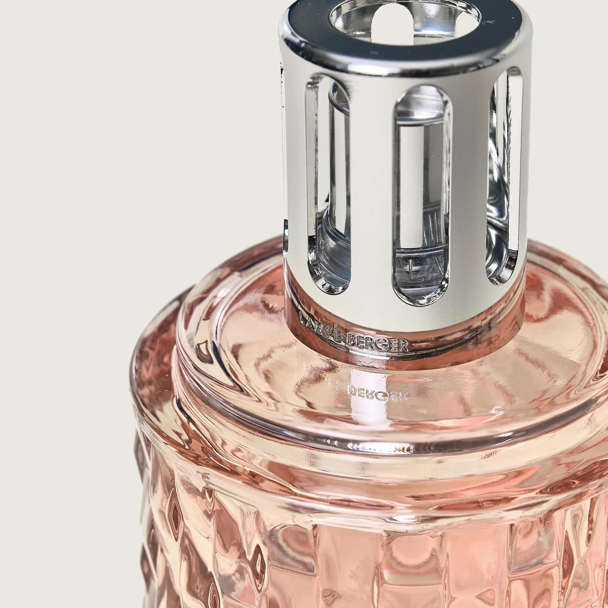 LAMPE BERGER Lampada Catalitica Cofanetto Variation Nude Rosa con Flacone 250ml Velours d'Orient