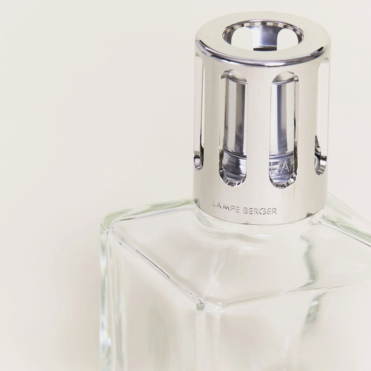 LAMPE BERGER Lampada Catalitica Cofanetto Essentielles Carree Cube con 2 Flaconi 250ml Neutro e Vent d'Ocean