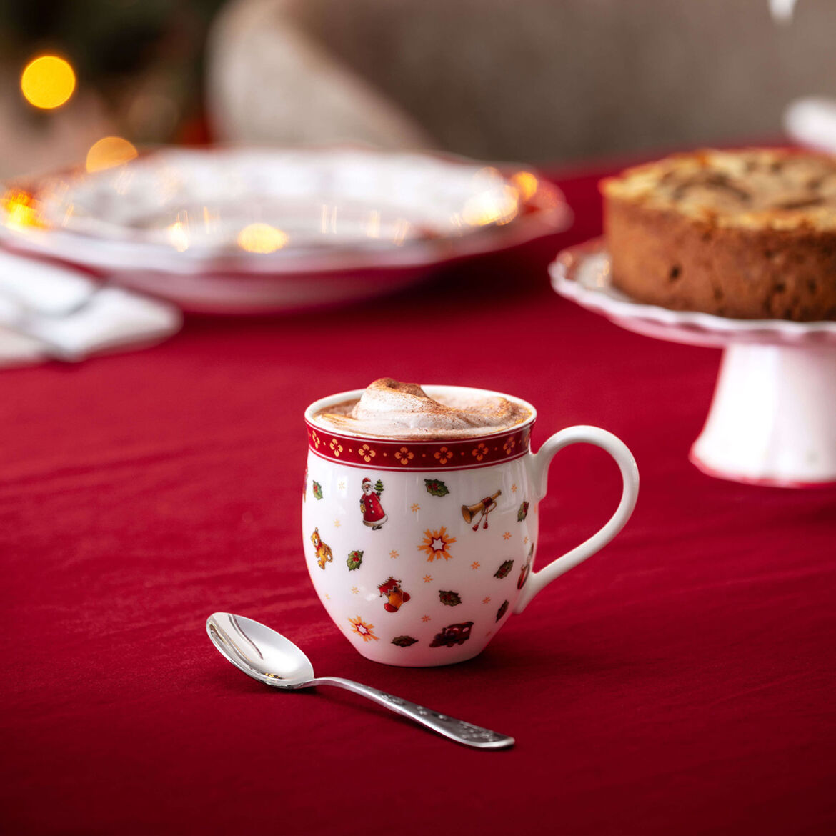 VILLEROY & BOCH Toy's Delight Tazza MUG con Manico Piccola 230ml Porcellana Tavola Natalizia