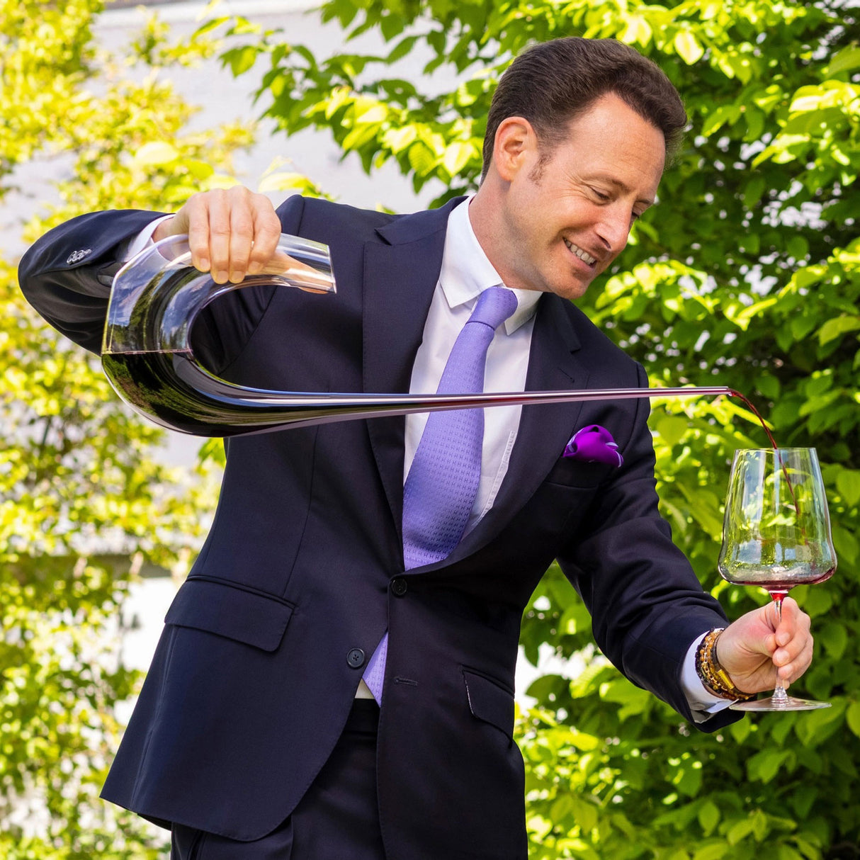 RIEDEL Decanter Winewings 850 Cristallo Fatto a Mano