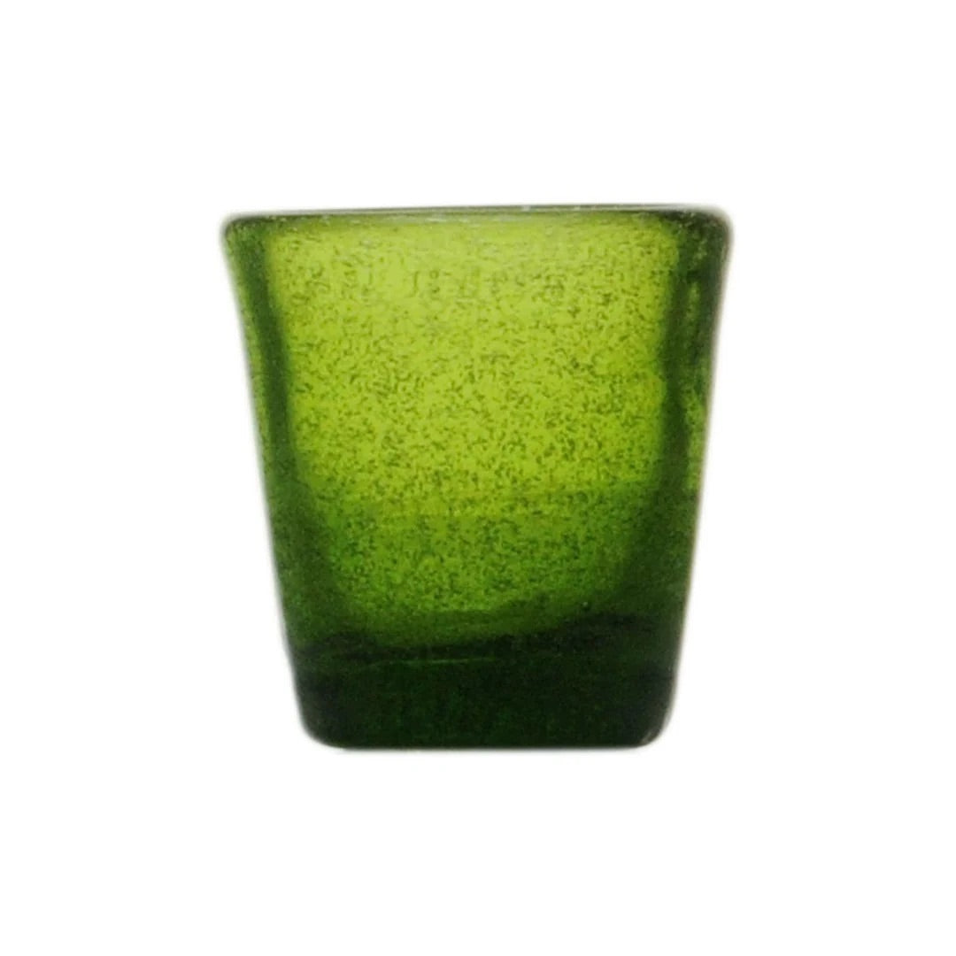 MEMENTO Bicchieri da Shot Liquore Colorati Vivace Set 6 Pezzi 50ml Pasta di Vetro