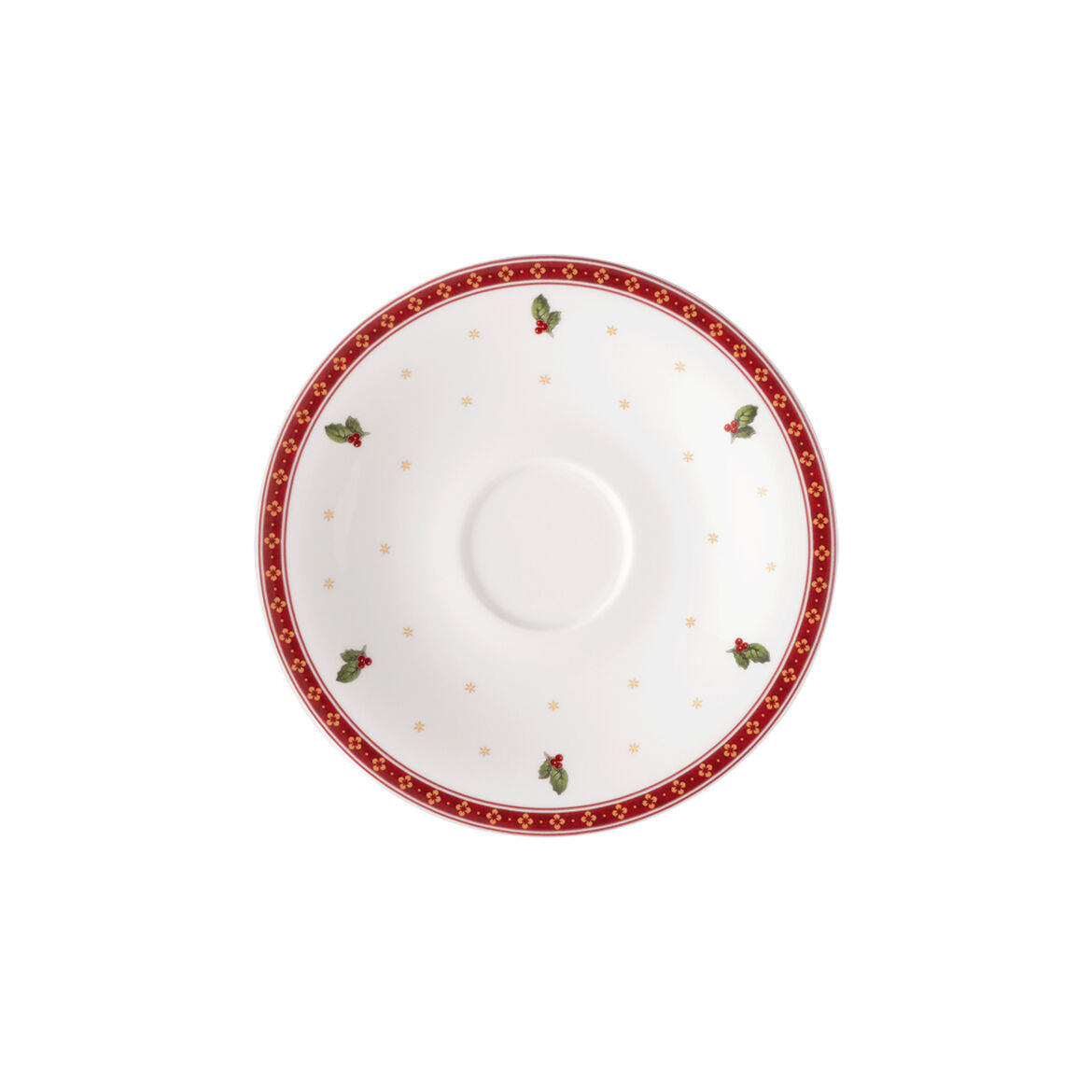 VILLEROY & BOCH Toy's Delight Specials Tazza Caffè Tè 170ml con Piattino Bianco 16cm Tavola di Natale