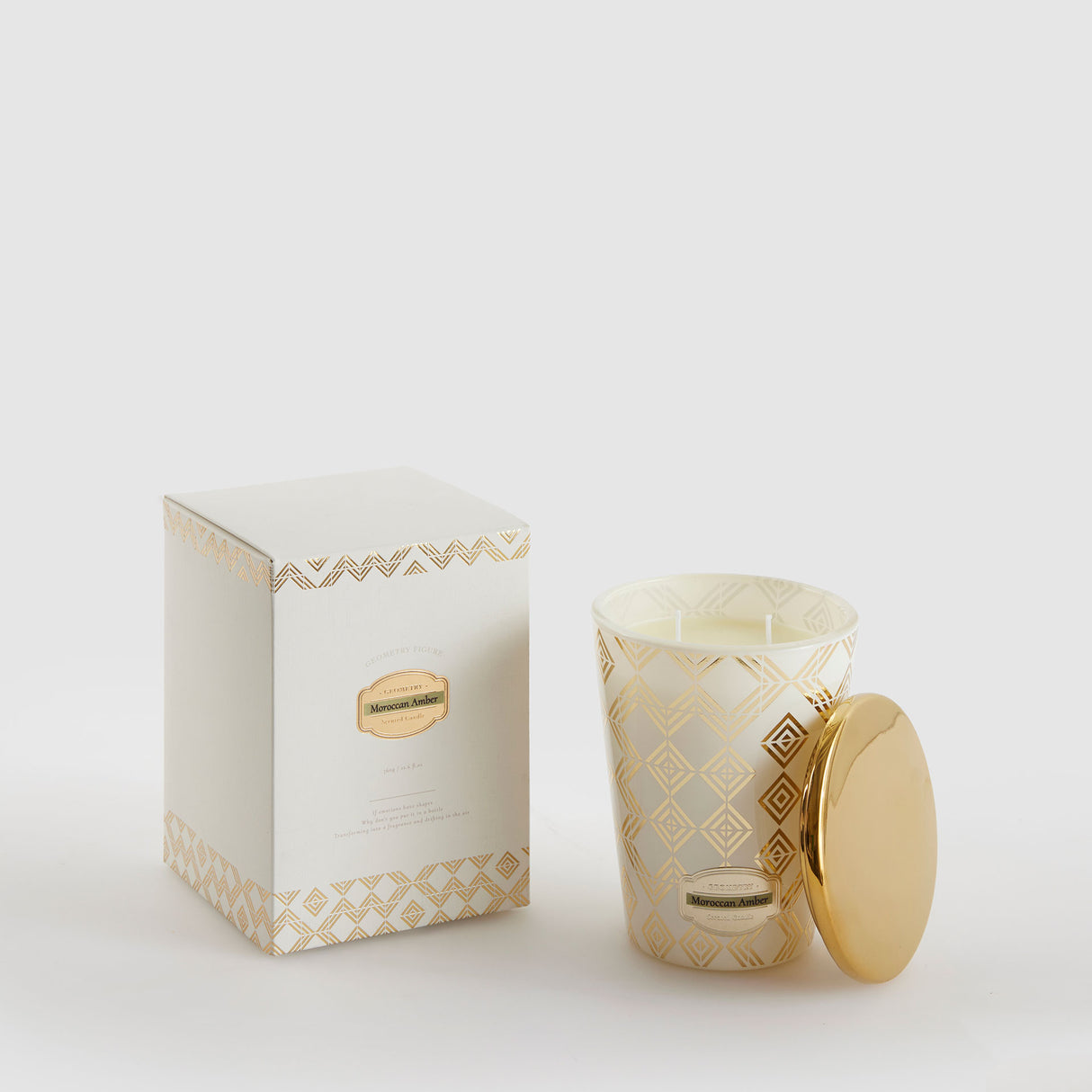 EDG Enzo De Gasperi Candela Profumata Enigma 12cm 40 Ore Moroccan Amber