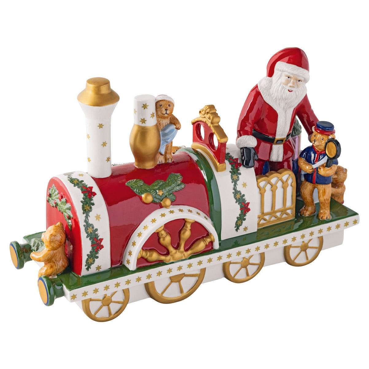 VILLEROY & BOCH Christmas Toy's Memory Treno Natalizio Decorazione 31cm Porcellana