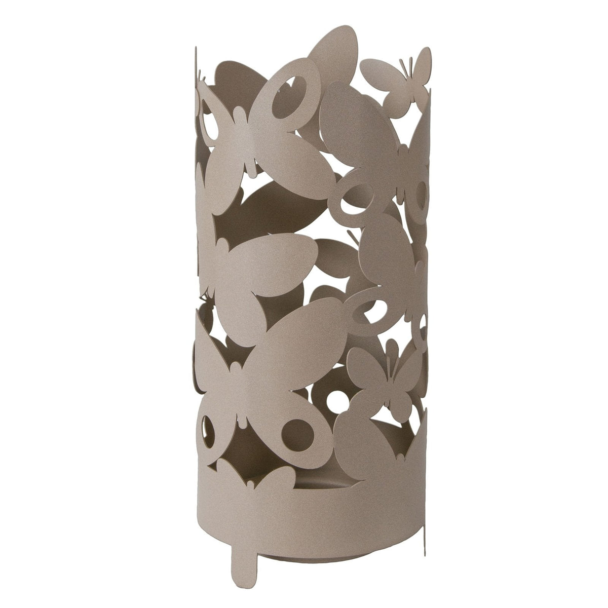 ARTI & MESTIERI Portaombrelli di Design Butterfly Beige