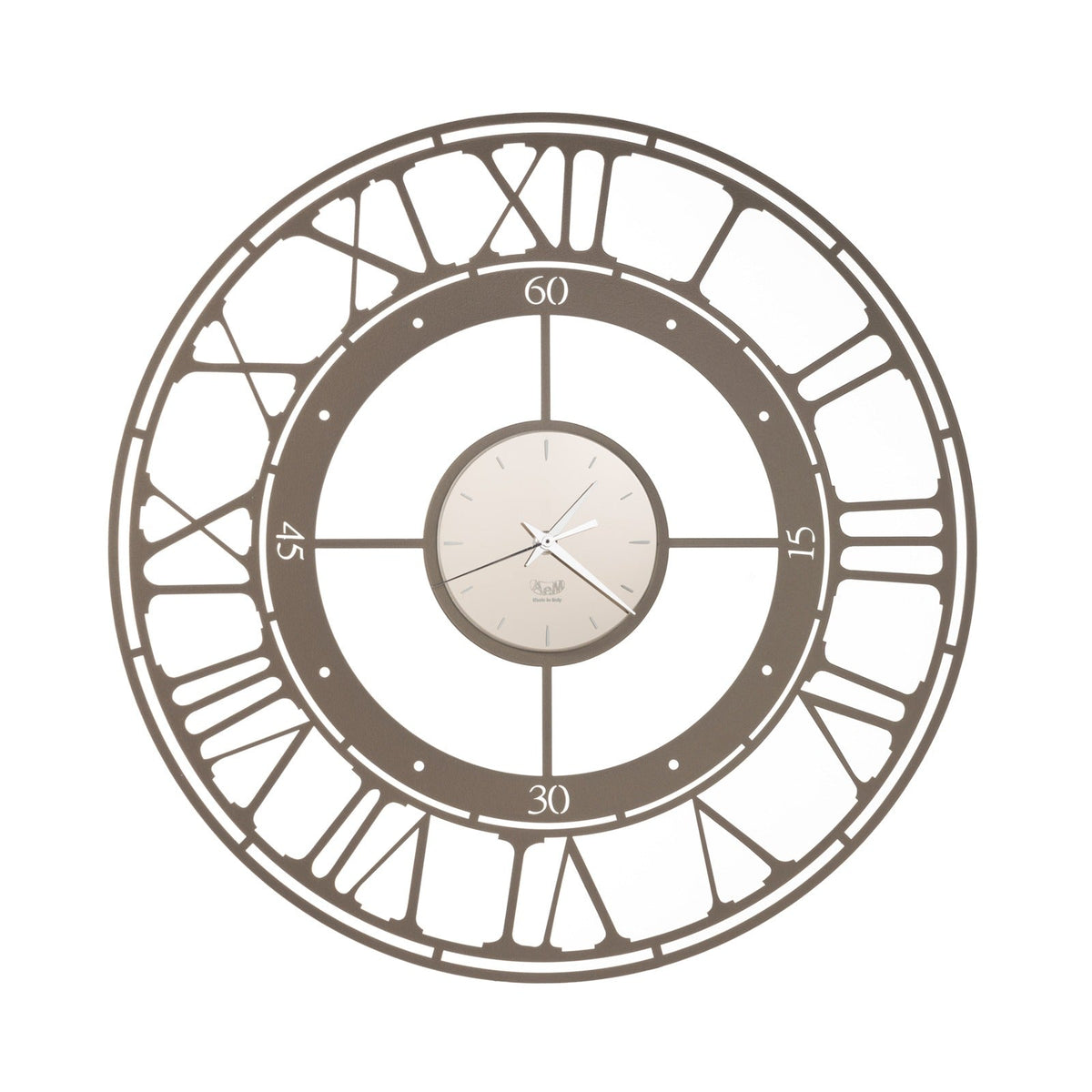 ARTI & MESTIERI Orologio di Design da Parete Koros 50 Bronzo