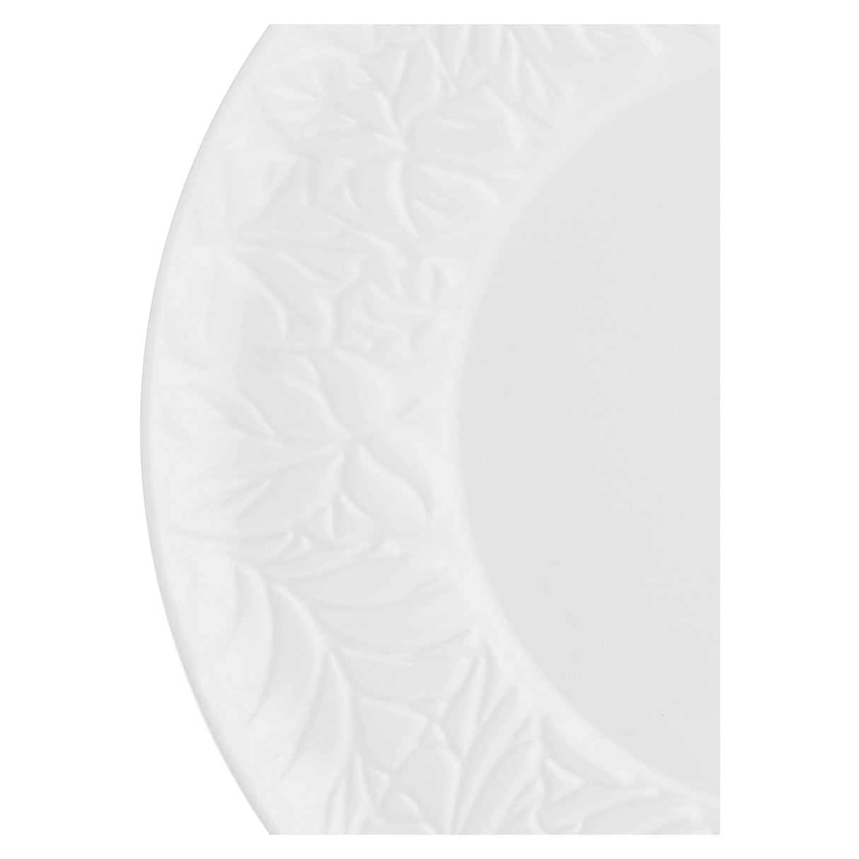 LA PORCELLANA BIANCA Bosco Set 6 Pezzi Piatto Frutta 21,5cm Bianco