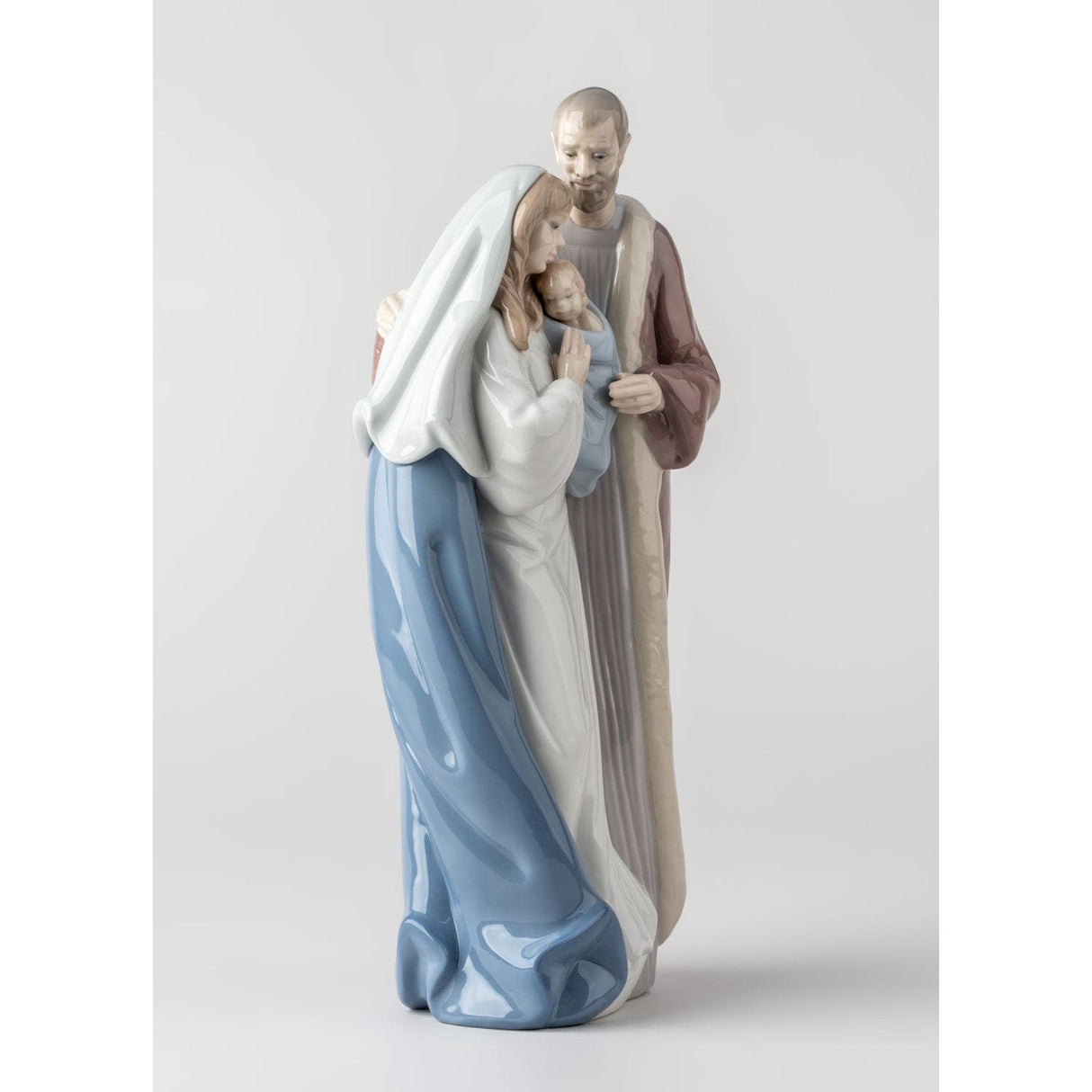 LLADRO' Figurina Sacra Famiglia 33x15cm Porcellana