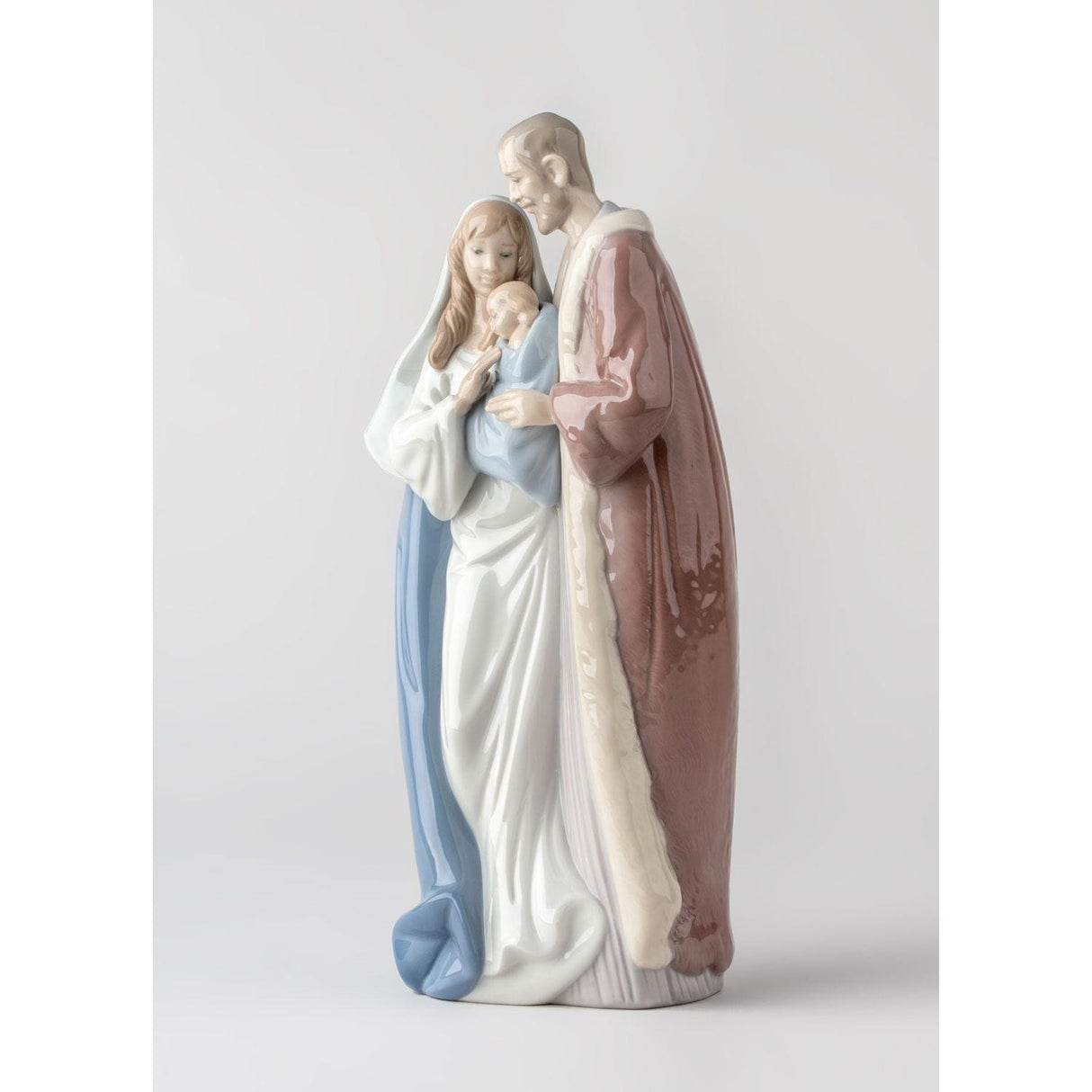 Lladró Figurina Sacra Famiglia 33x15cm Porcellana