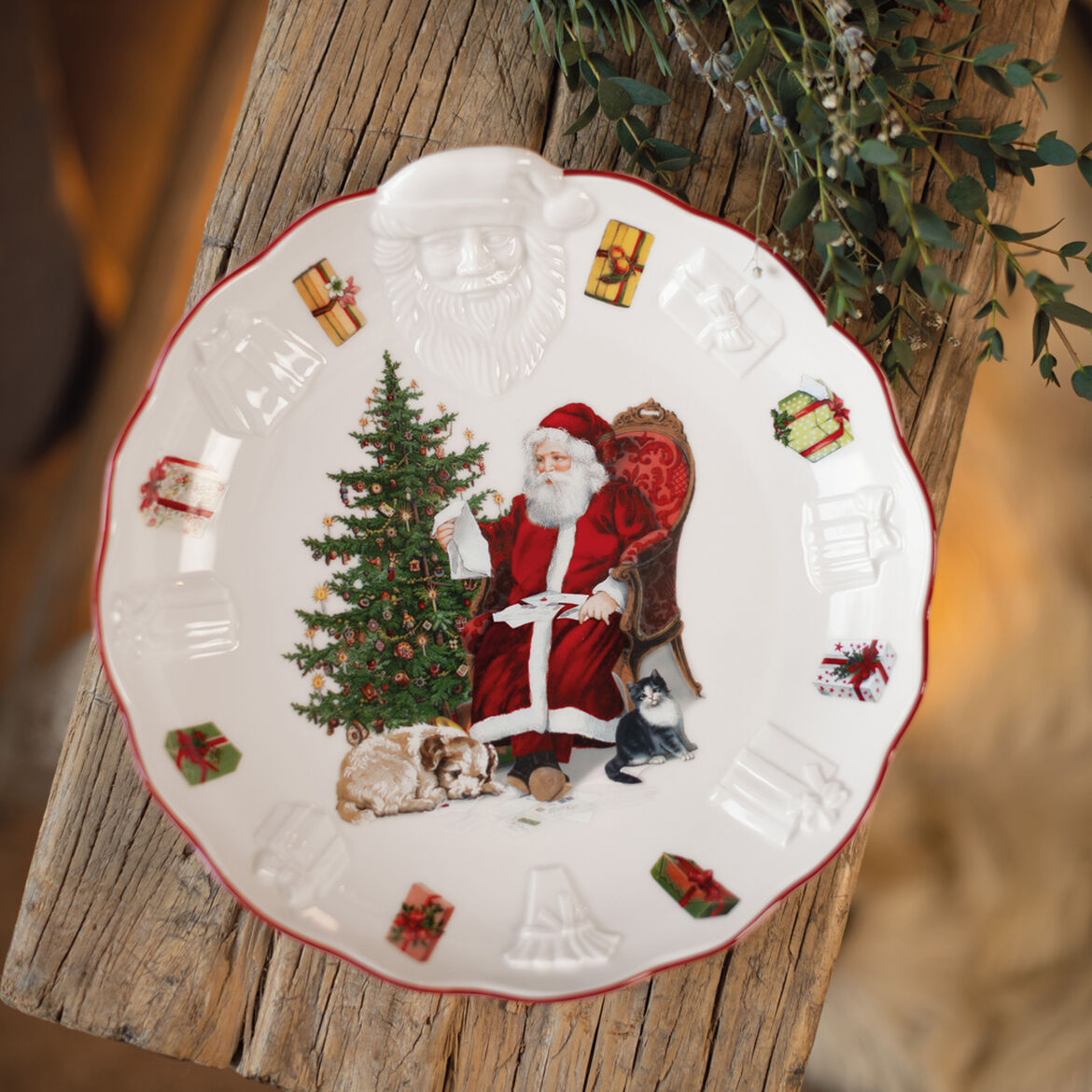 VILLEROY & BOCH Toy's Fantasy Ciotola Rilievo Babbo Natale 24cm