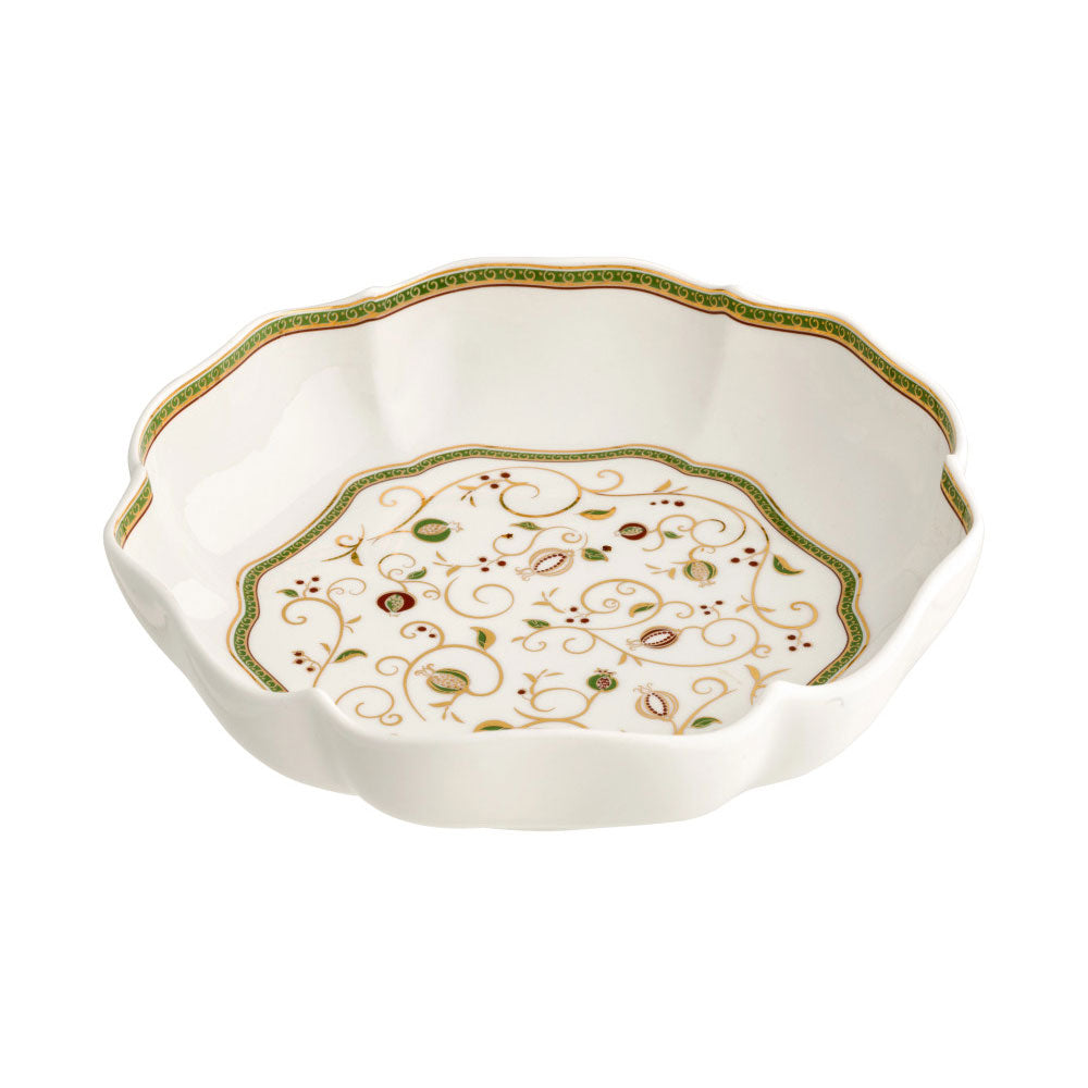 BRANDANI Party Time Bowl Bowl Cup 24.5cm Christmas Table Porcelain