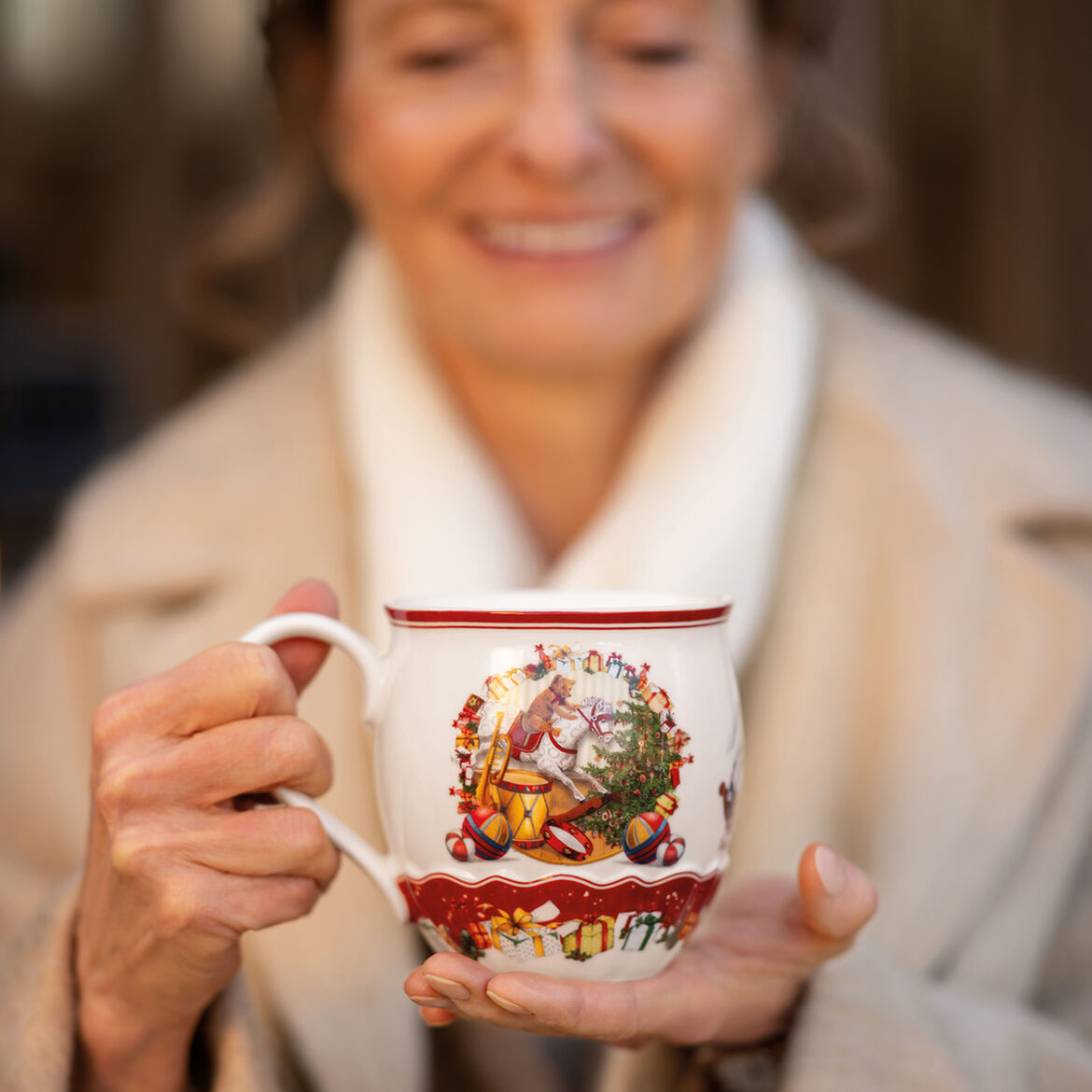 VILLEROY & BOCH Toy's Fantasy Coppa Mug Tazzza Babbo Natale 390ml