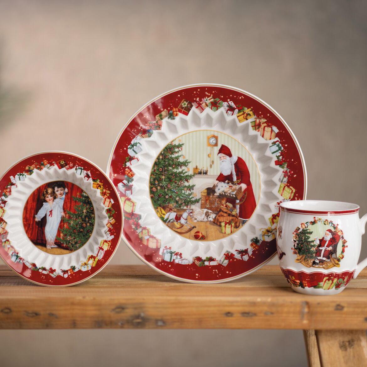 VILLEROY & BOCH Toy's Fantasy Coppa Mug Tazzza Babbo Natale 390ml