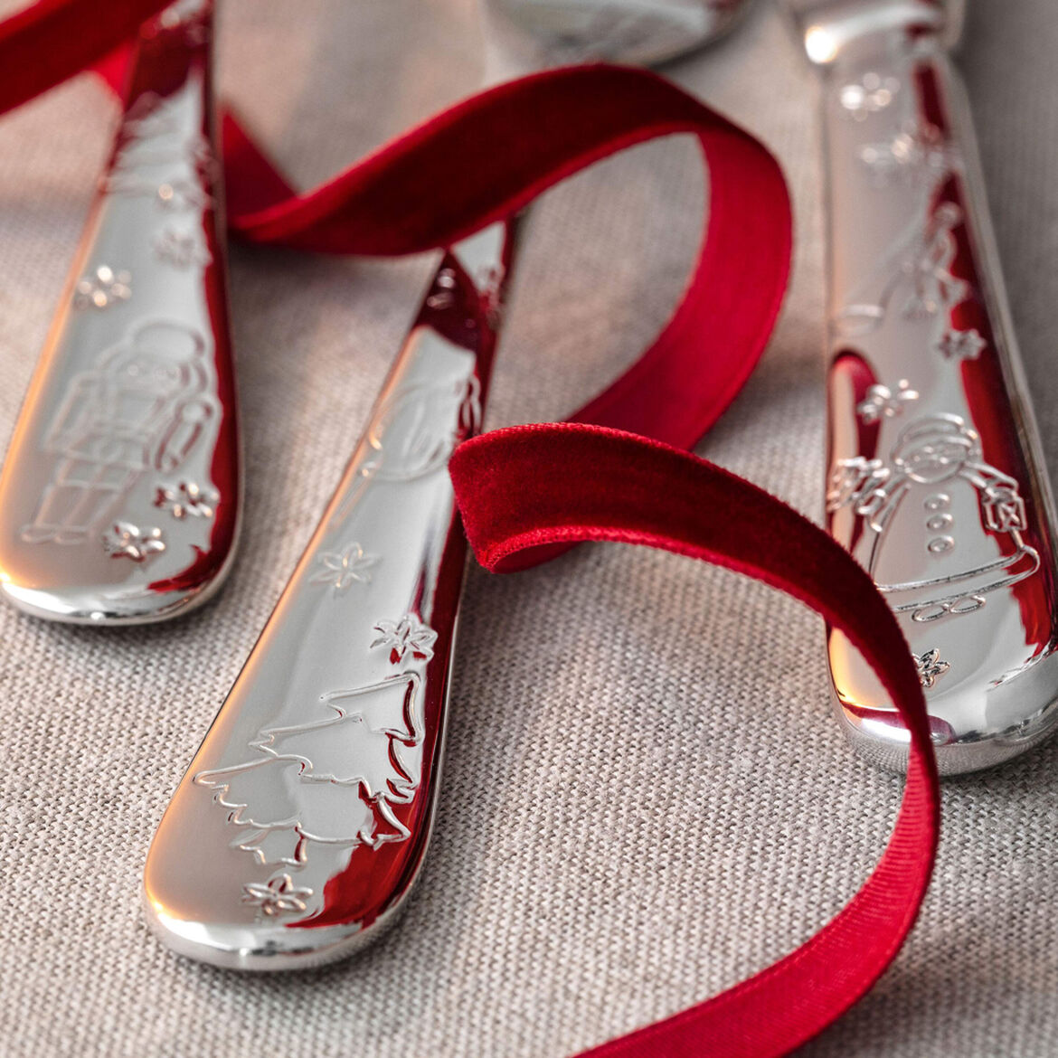 VILLEROY & BOCH Toy's Delight Servizio Tavola Set di Posate 30 Pezzi Acciaio Inox Tavola di Natale