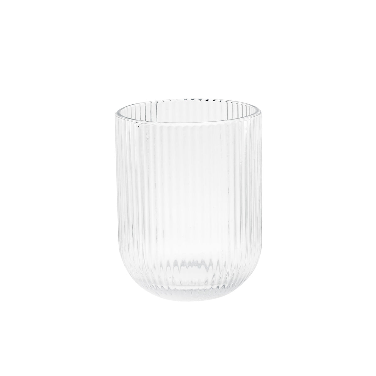 ROSE & TULIPANI Twisty Bicchiere Acqua Set 6 Pezzi 260ml Trasparente Vetro