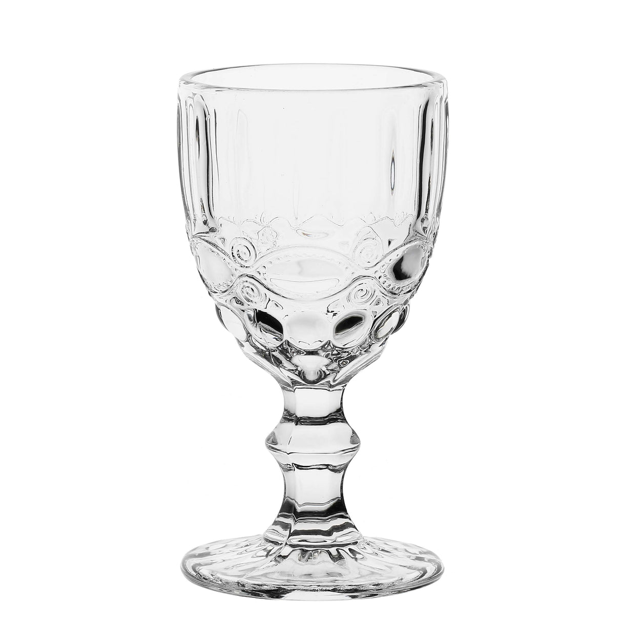 LA PORCELLANA BIANCA - Barberino Set 6 Pieces Goblet Glass 250ml Glass