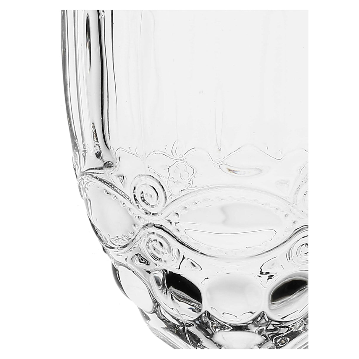 LA PORCELLANA BIANCA Barberino Set 6 Pezzi Calice Bicchiere 250ml Vetro