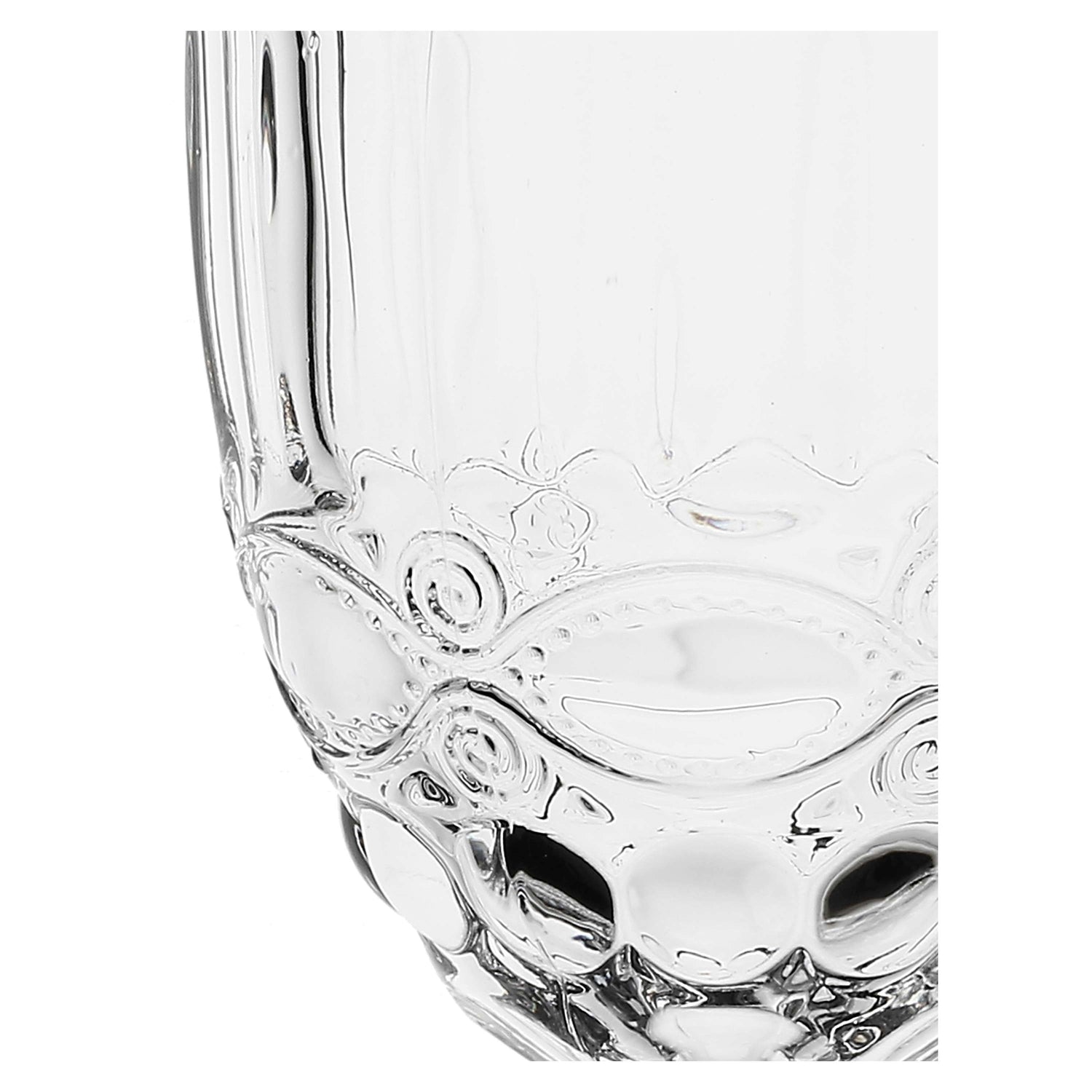 LA PORCELLANA BIANCA Barberino Set 6 Pezzi Calice Bicchiere 250ml Vetro