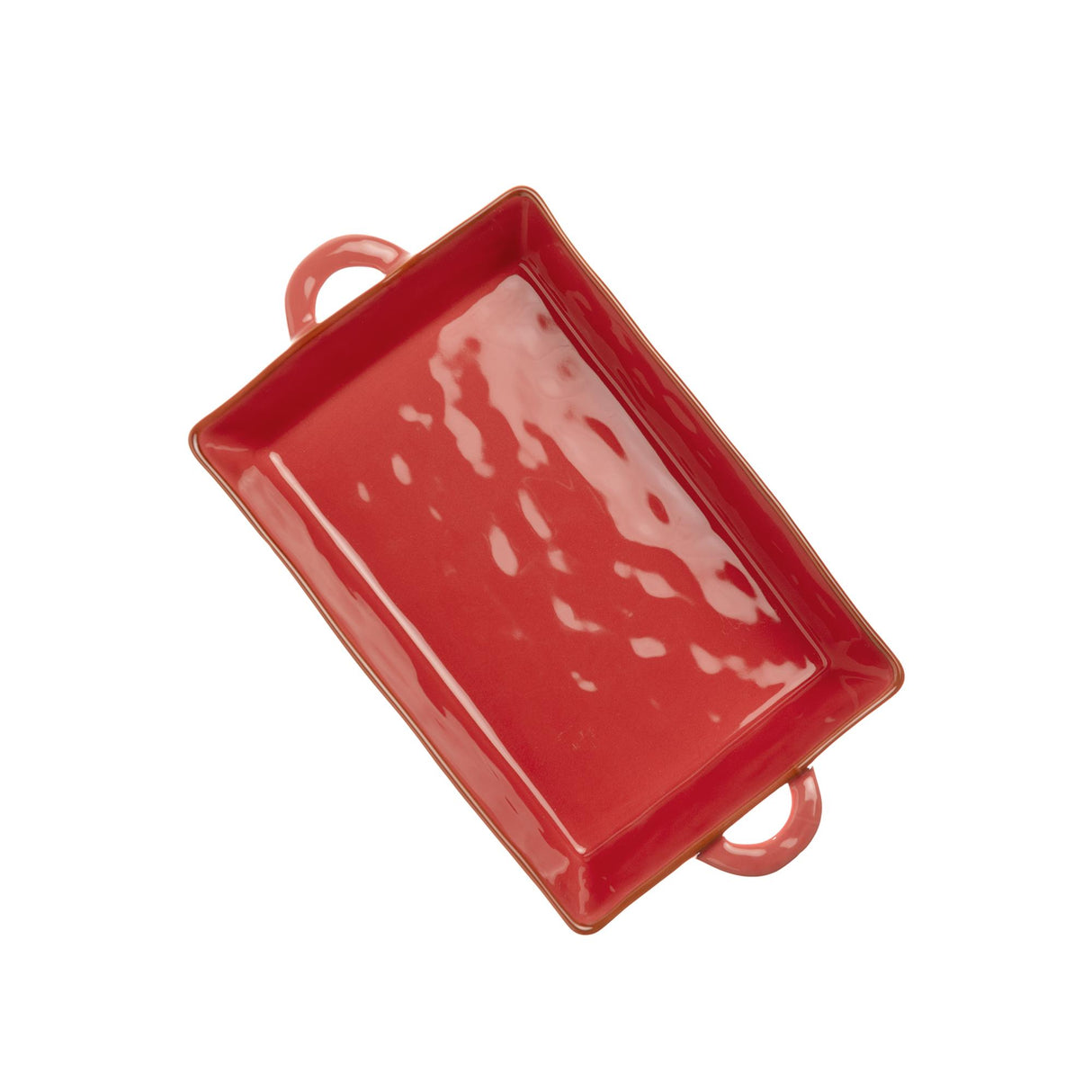 ROSE & TULIPANI Concerto Teglia 38x22cm Corallo Stoneware