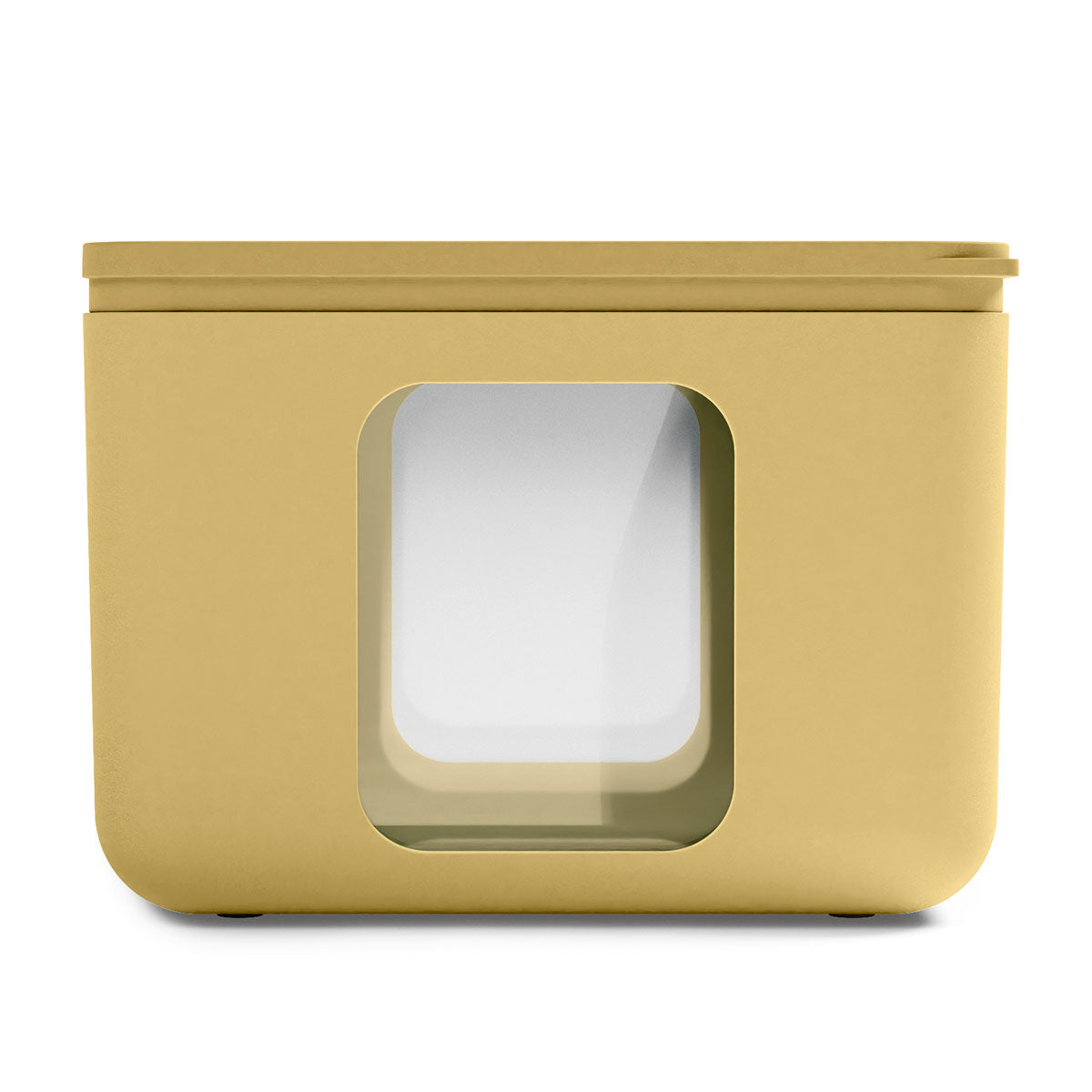 BLIM PLUS Peek Box Contenitore Quadro 10x13cm Citrus Giallo Made in Italy 100% Riciclabile
