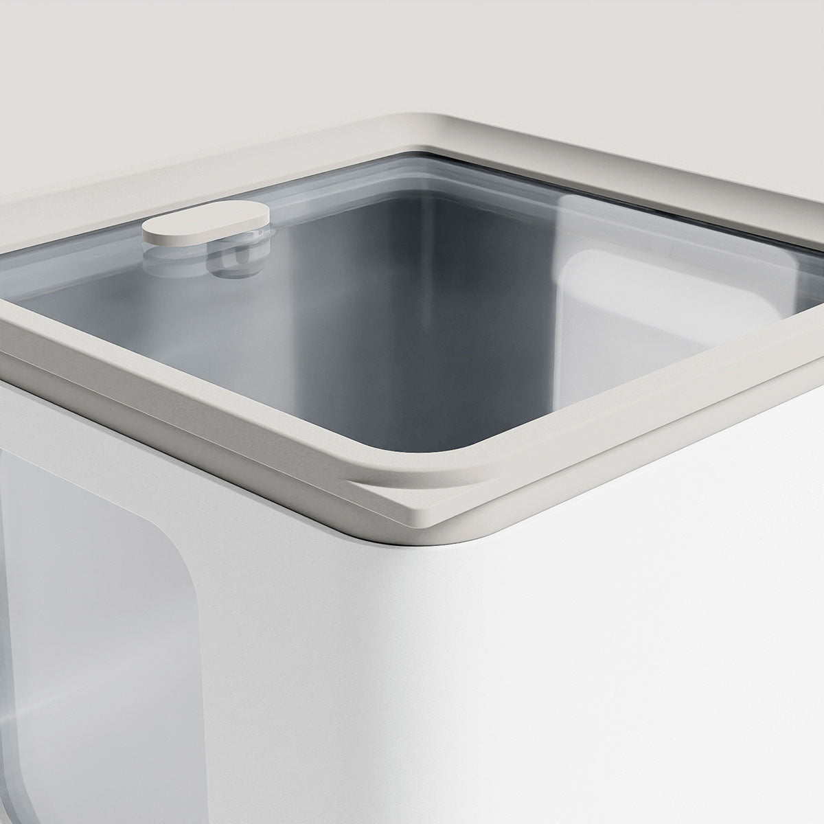 BLIM PLUS Peek Box Contenitore Quadro 2 Pezzi 10x13cm Arctic White Bianco Made in Italy 100% Riciclabile