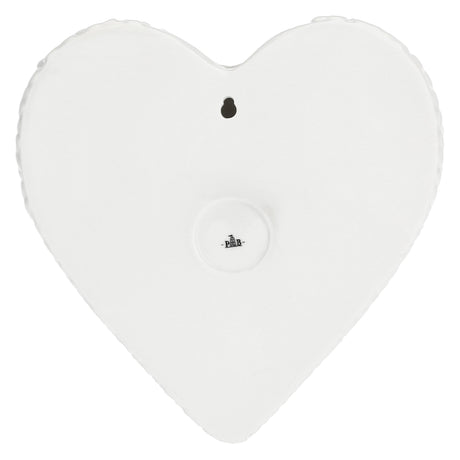 LA PORCELLANA BIANCA Leopoldina Umidificatore Cuore Fiori 18cm Bianco Porcellana