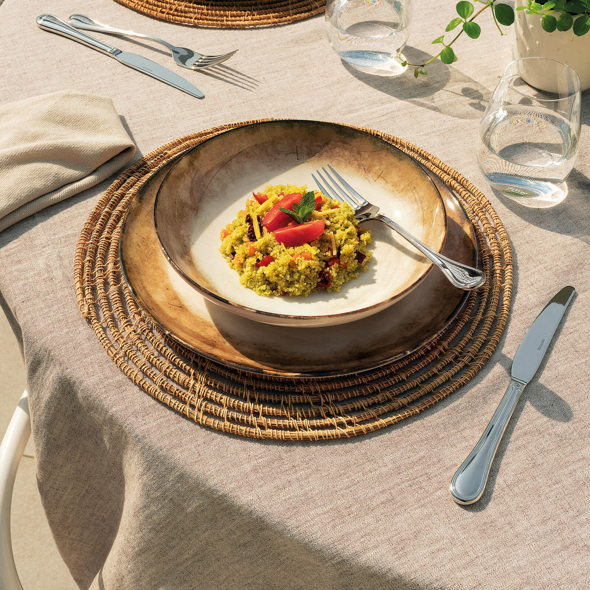 SAMBONET Royal Servizio Tavola Posate Set 36 Pezzi Acciaio Inox