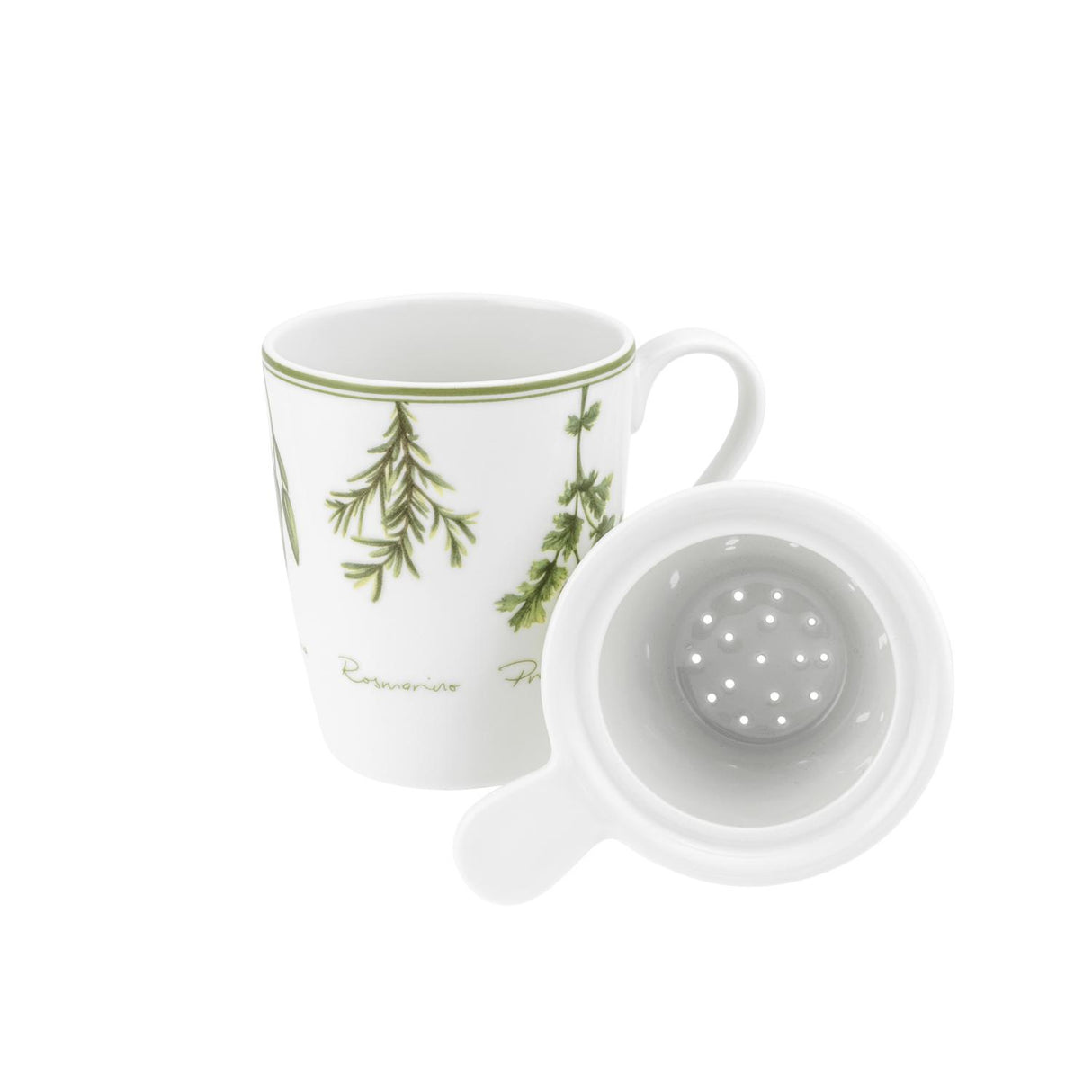 LA PORCELLANA BIANCA Coltivia Tazza Tisaniera 350ml Porcellana