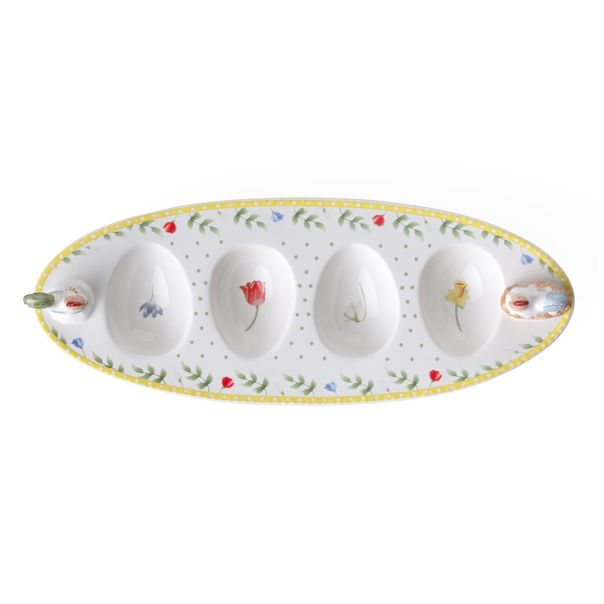 VILLEROY & BOCH Spring Awakening Portauovo 31x12cm Porcellana Tavola di Pasqua