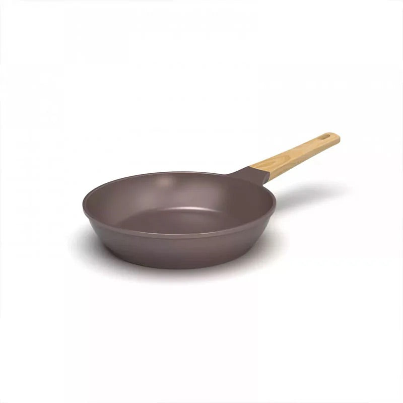 COOKUT L'Incredibile Padella Antiaderente 24cm Moka Metallo