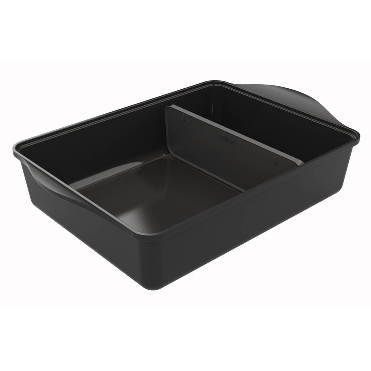 COOKUT L'Incredibile Piatto Pirofila Regolabile 40x30cm Nero Metallo e Ceramica