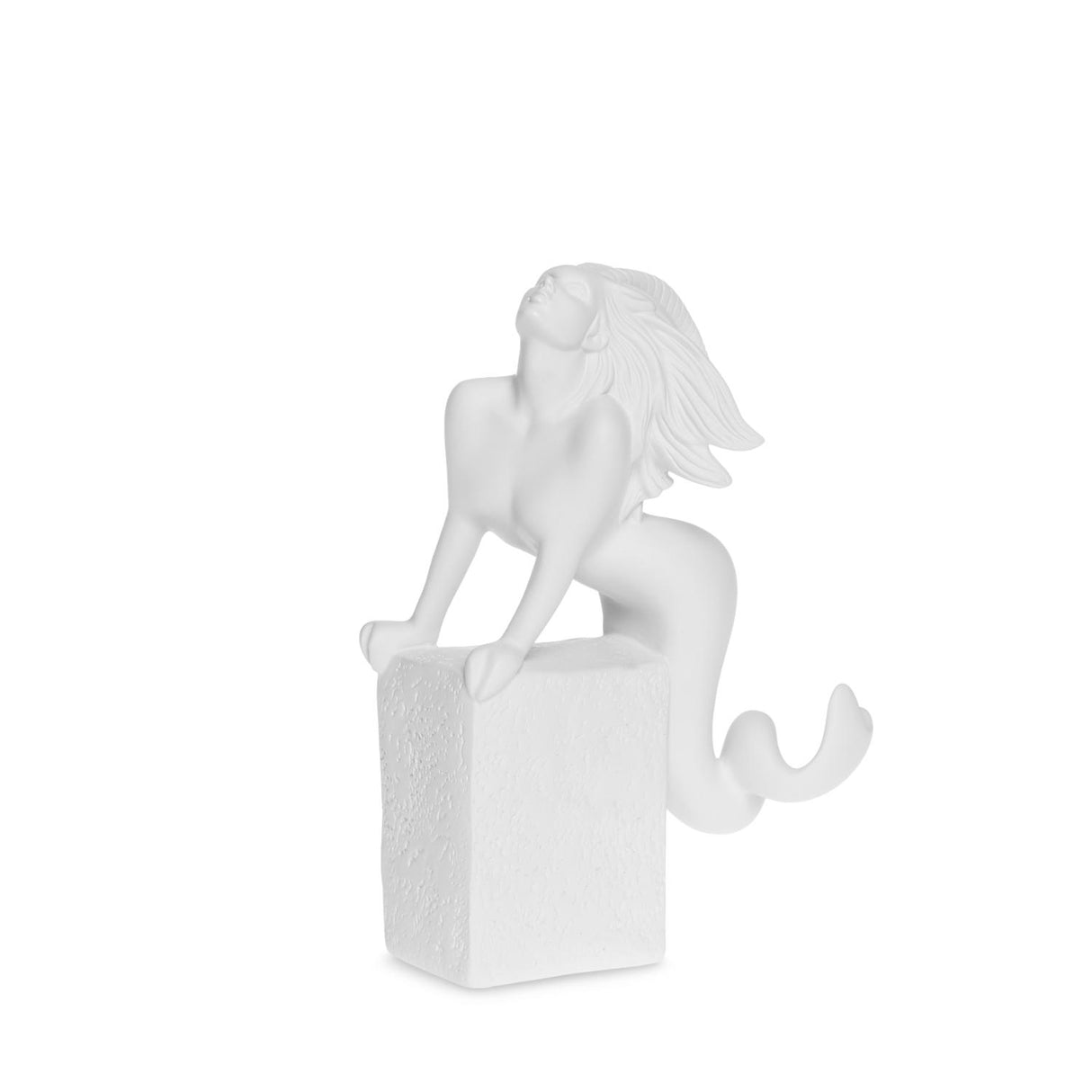 CHRISTEL by Sommer Figura Statuetta Zodiaco Capricorno 19cm Bianco Porcellana