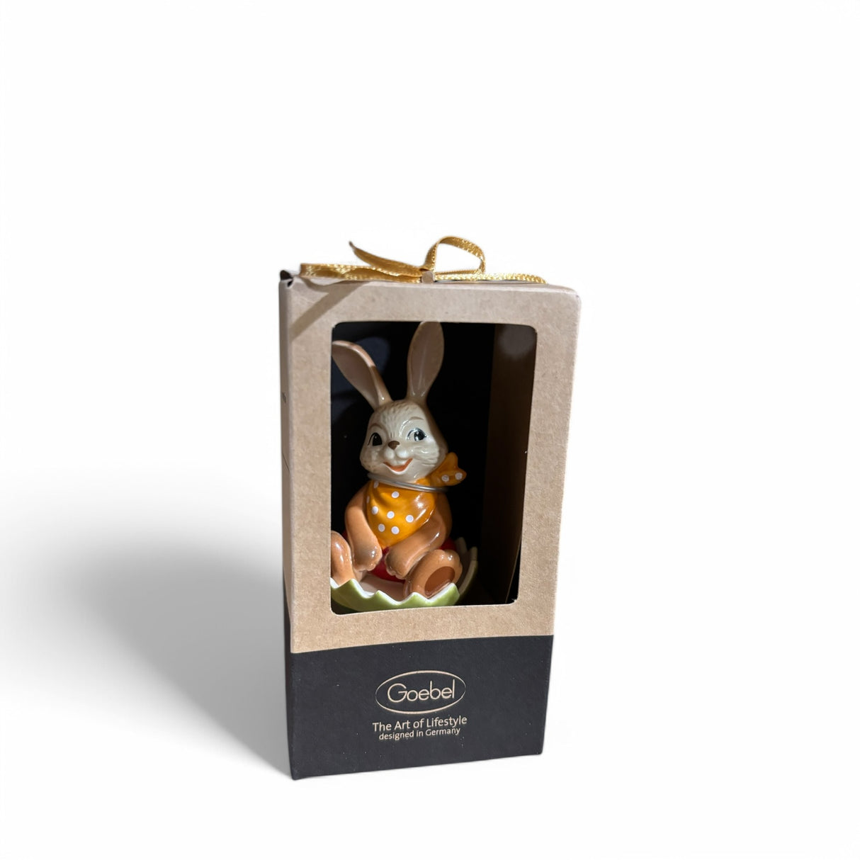 GOEBEL Statuina Coniglietto Pasquale 7cm Ceramica