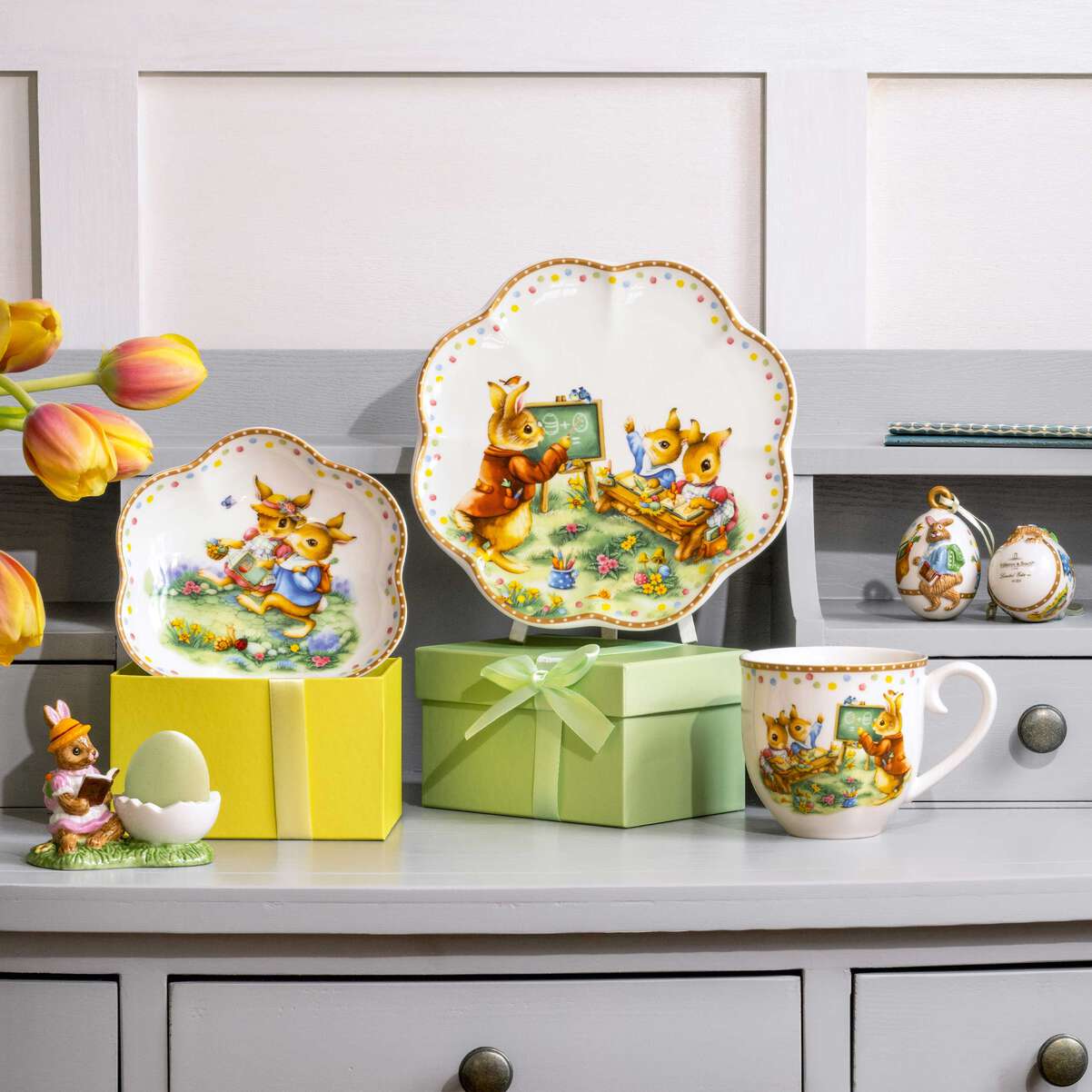 VILLEROY & BOCH Annual Easter Edition Portauovo 10x6,5cm Porcellana Tavola di Pasqua