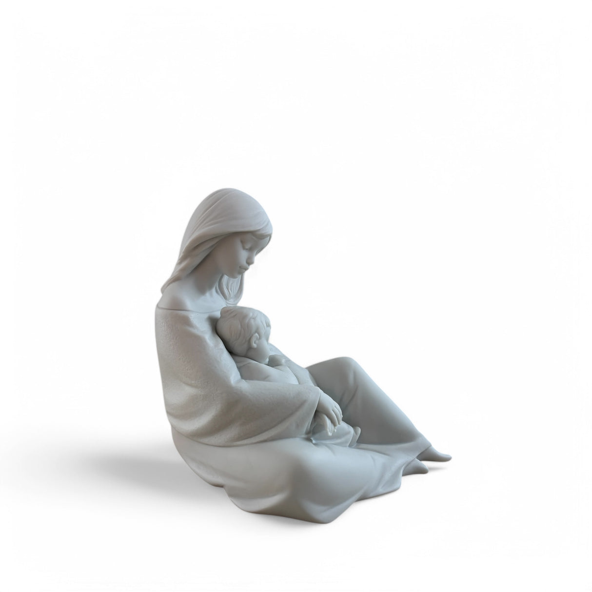 NAO Scultura Figura Il Legame Più Forte 20x18cm Bianco Opaco Porcellana