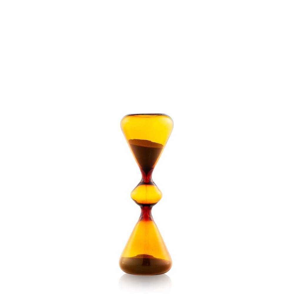 EMÒ ITALIA Momentum Clessidra 6x18cm Ocra Vetro